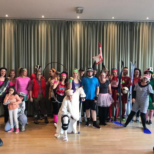 Gruppenbild des päd. Teams