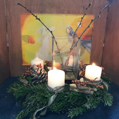 Adventkranz der 3a
