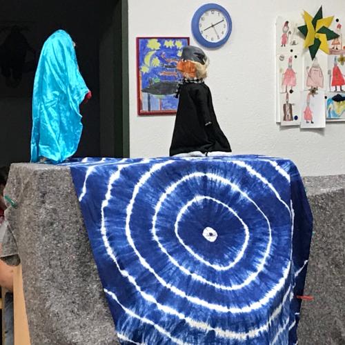 Puppenspiel der 3b