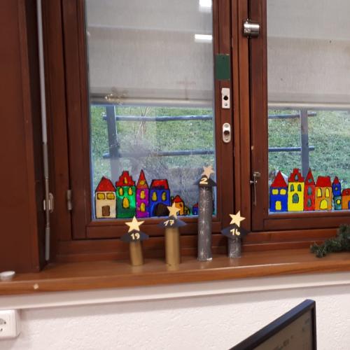 Fenster-Deko des TH