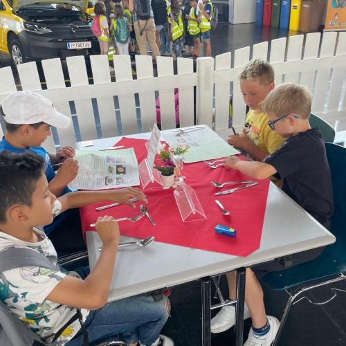 Station Tourismus; Aufgaben im Restaurant kennenlernen