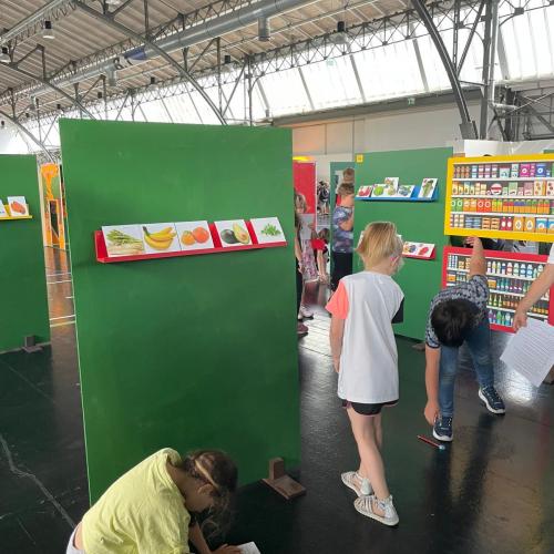 Station Markt; Lebensmittel kennenlernen