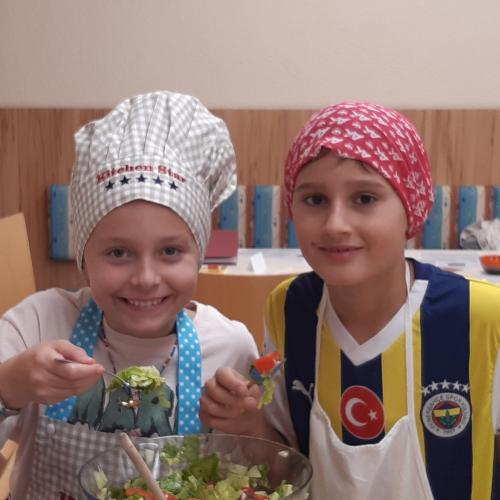 Wir probieren den Salat
