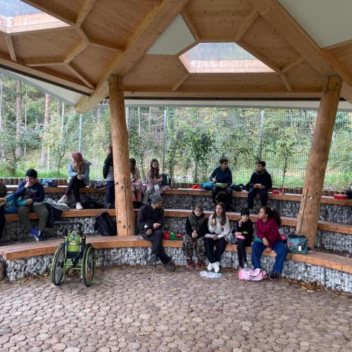 Jausnen in der Waldschule