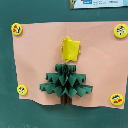 gebastelter Tannenbaum