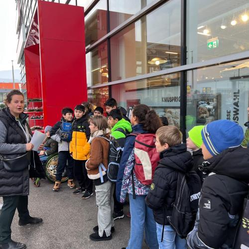 Kurzer theoretischer Part vor dem Supermarkt