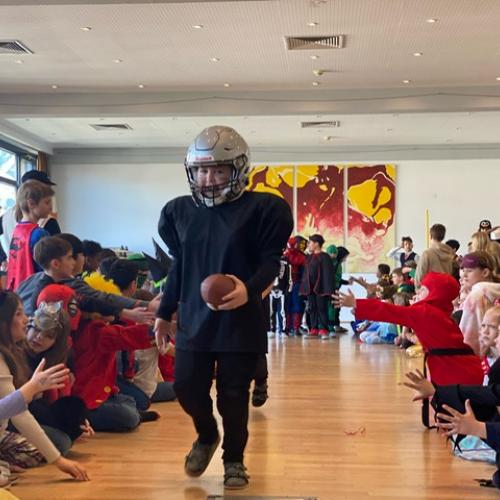 Rugby oder American Football - das ist hier die Frage