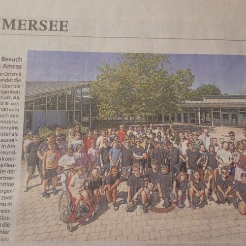Zeitungsartikel aus Andechs