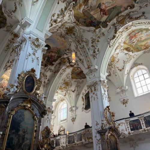 Blick in die Klosterkirche