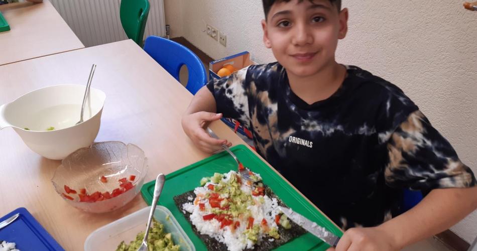 Kochen mit den 4. Klassen