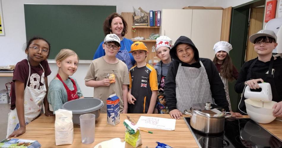 Kochen mit den 4. Klassen