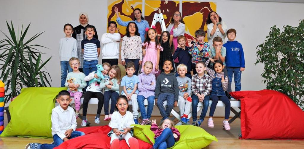 Spaßfoto - Klasse 1b