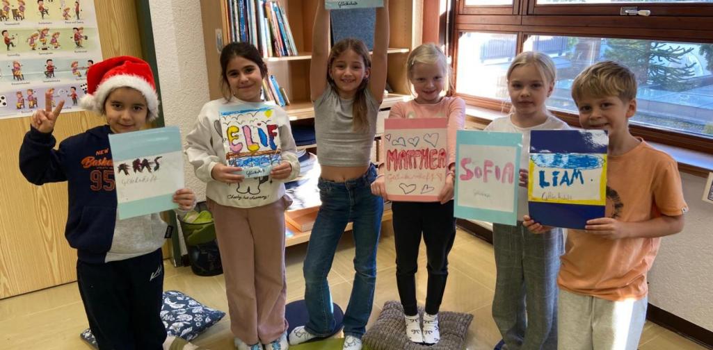 Glück Gestaltung eines Glücksheftes